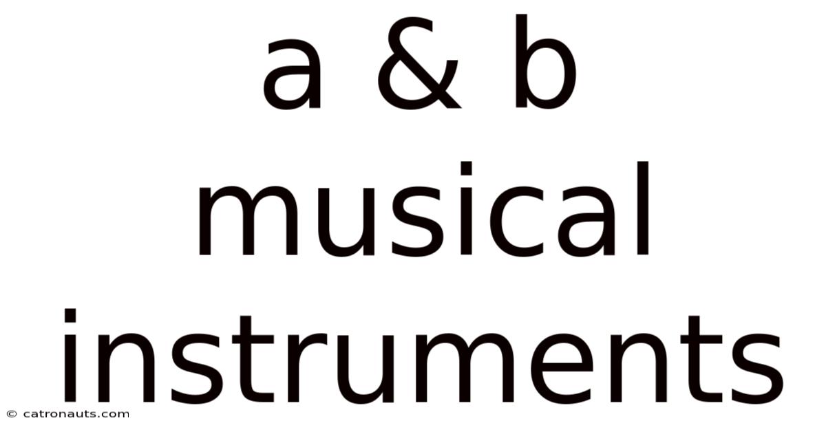 A & B Musical Instruments