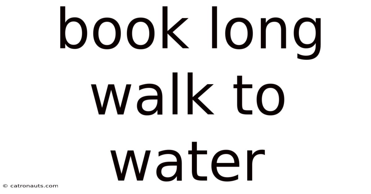 Book Long Walk To Water