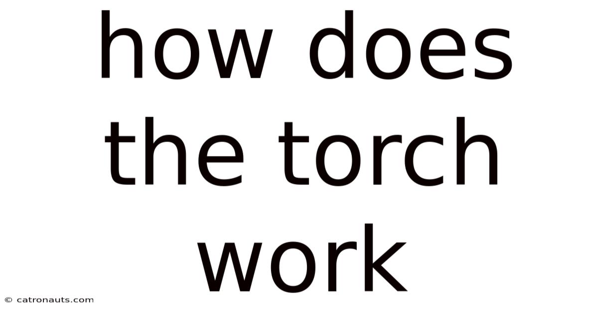 How Does The Torch Work