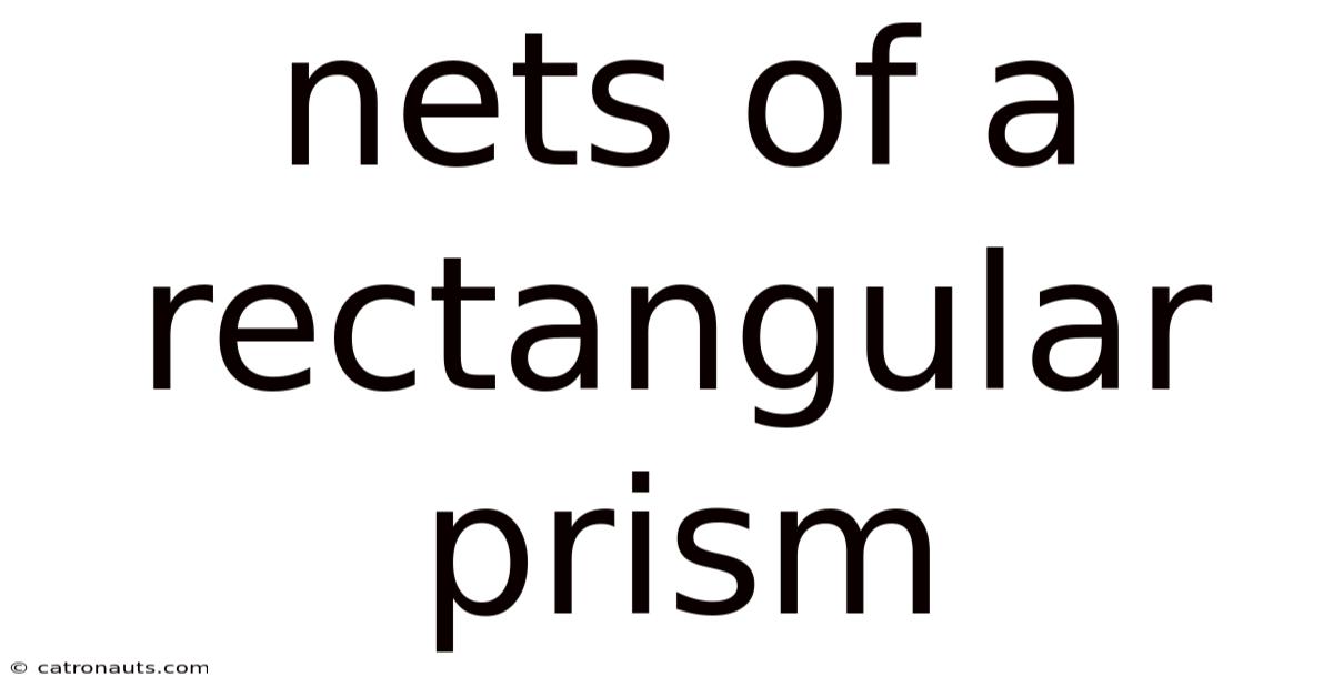 Nets Of A Rectangular Prism