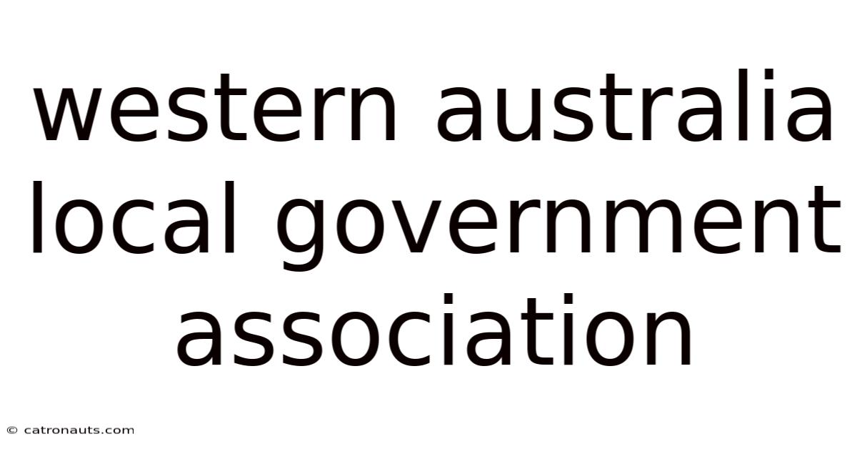 Western Australia Local Government Association